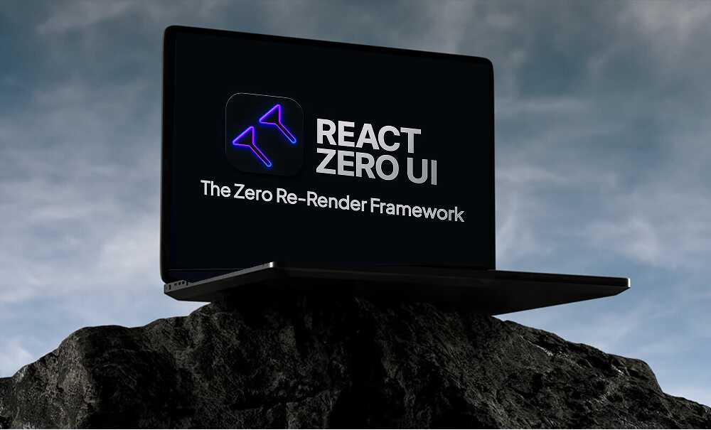 Zero Re-render React UI Library background